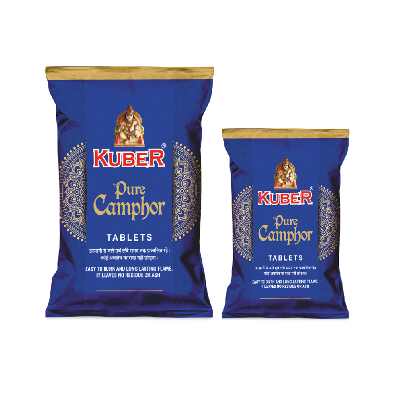 Pure Camphor Tablets Pouch