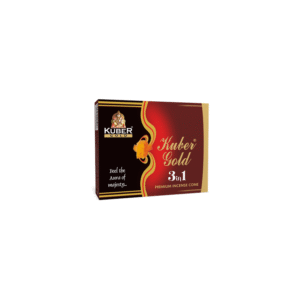 Kuber Gold 3 in 1 Premium Incense Cones Mrp 35