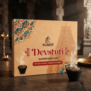 Kuber Devstuti Sambrani Cup Dhoop - New Product 2026